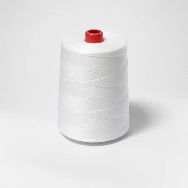 Ață albă de cusut saci, mosor 1Kg